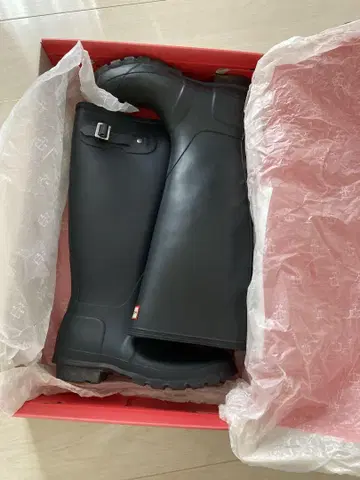 헌터 롱 부츠