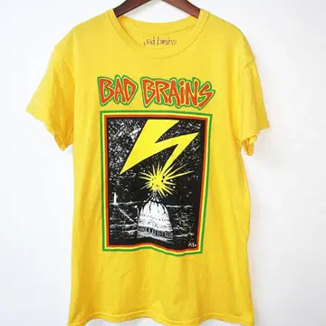 Bad Brains 배드 브레인즈 인기 패턴 반팔 밴딩 티셔츠 하드코어