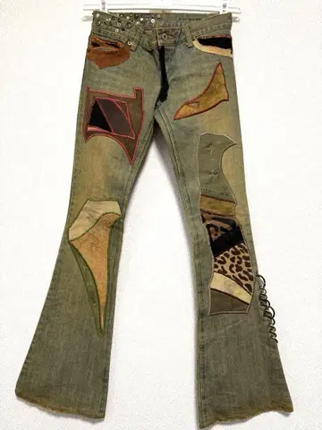 초기 ifsixwasnine 르 그랑 블루 CRAZY PATCH 데님