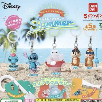 디즈니 캐릭터 메지루시 액세서리 SUMMER 컴플리트 가챠