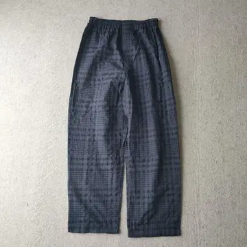 unknown 체크 파자마 팬츠 네이비 시티 보이