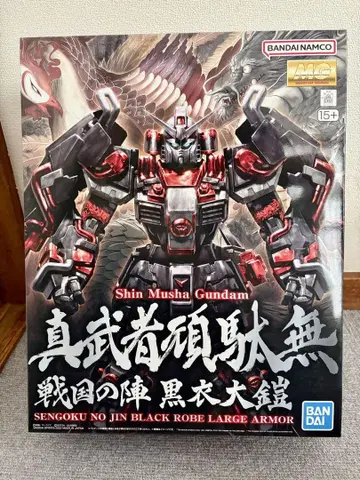 MG 1/100 진무사 간다 무사 센고쿠의 진 블랙 갑옷