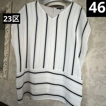 새상품급 빅 사이즈 46 23구 루즈한 풀오버 일본제