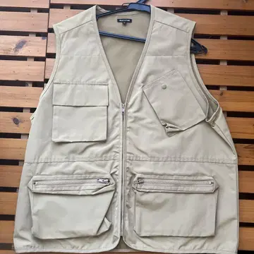 FREAK'S STORE 낚시용 조끼 L 베이지
