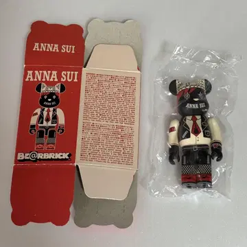 ANNA SUI 안나수이 베어브릭 블랙/화이트 내부 가방 미개봉