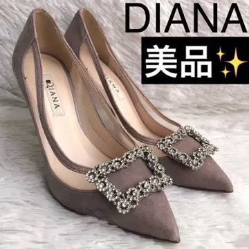 펌프스 24 다이애나 DIANA 비쥬 하이힐 스웨이드 시스루