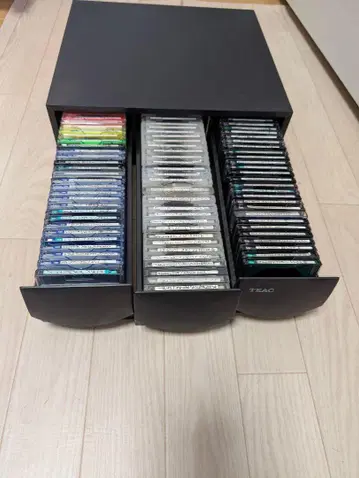 TEAC CD 수납 박스 서랍식
