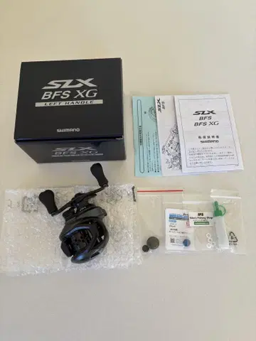 미사용품 시마노 21 SLX BFS XG 블랙 커스텀 및 베어링 추가