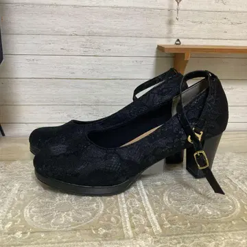 펌프스 스트랩 7cm 힐 24~24.5cm 리버티 인형