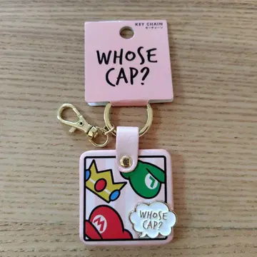 USJ 유니버설 스튜디오 슈퍼 마리오 키체인 WHOSE CAP?
