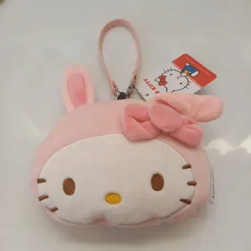 레어? 산리오 키티 토끼 패스 케이스 새상품 핑크