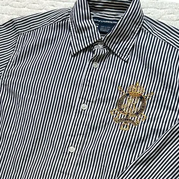 RALPH LAUREN 스트라이프 긴팔 셔츠
