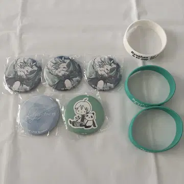 니지산지 1stLIVE 캡슐 토이 캔뱃지 실리콘 밴드