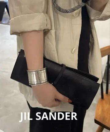 JILSANDER 클러치 장지갑 포멀 가마구치