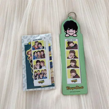나니와 단시 포토 카드 세트 키링