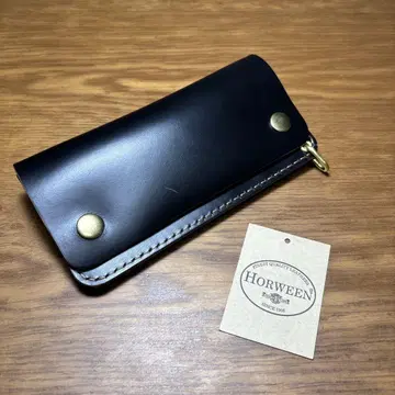 트래커 지갑 HORWEEN 사 크롬 엑셀 롱 2층 타입 차심
