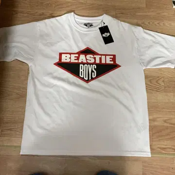 미착용 새상품! BEASTIE BOYS 반팔 티셔츠 남성용 L 사이즈