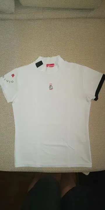 archivi 화이트 하이넥 셔츠