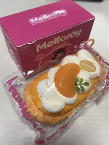 mellojoy 스퀴즈 핑거 타르트 오렌지