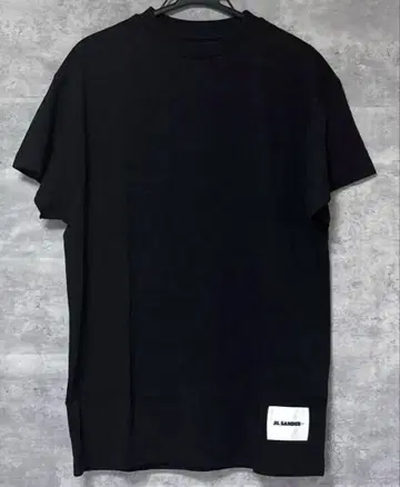 JIL SANDER+ 블랙 티셔츠 M 상당 반팔 1장 3팩