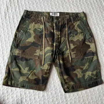 FOB FACTORY 카모플라쥬 숏 팬츠 L