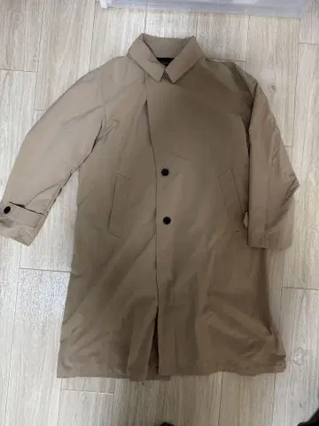 베이지 스텐카라 코트