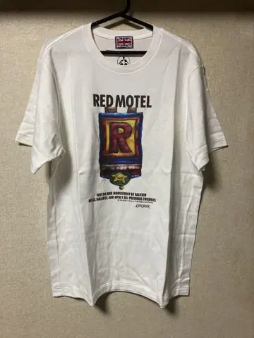 미사용 새상품 RED MOTEL 티셔츠 RALEIGH 레드 모텔