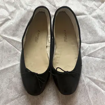 Porselli 포르셀리 발레 슈즈 블랙 37