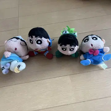 크레용 신짱 봉제 인형 세트