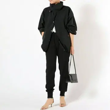 Deuxieme Classe MUSE EDEN 리브 팬츠 블랙 38