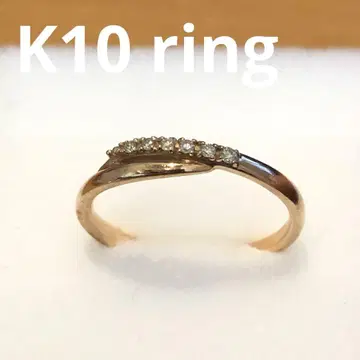 K10 가는 다이아 골드링 10호 86H 2410