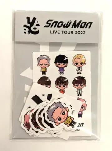 SnowMan 22년 Labo. 스티커 세트