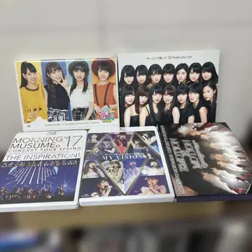모닝구 무스메. CD.DVD.Blu-ray 5장 묶음 판매