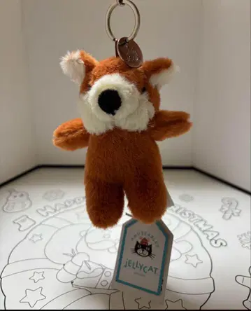 Jellycat 여우 키링 봉제 인형