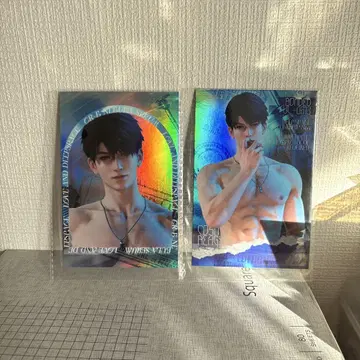 사랑과 깊은 하늘 마히루 역 홀로그램 엽서 2개 세트 M662