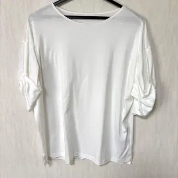 언타이틀 화이트 티셔츠] M 사이즈