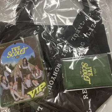 2025 팬 콘 IVE SCOUT VIP 혜택 백, 트레이딩 카드 풀세트