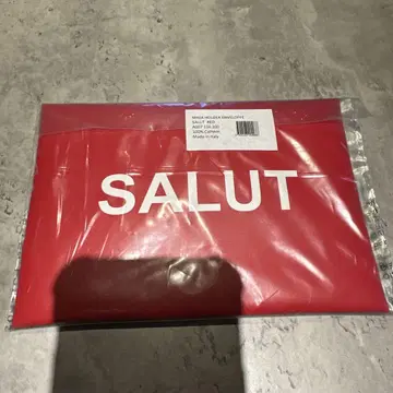 michino paris SALUT 파우치 빨간색