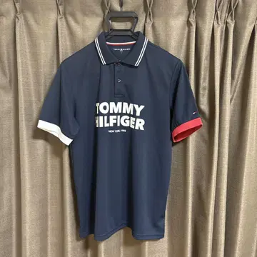 타미힐피거 골프 피케 셔츠 네이비 새상품급 L