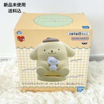 새상품 산리오 캐릭터즈 룸 라이트 폼폼푸딩