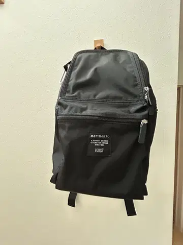마리메코 블랙 백팩 BUDDY 버디