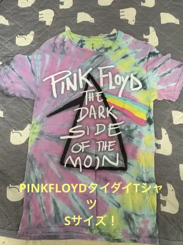 초레어 S! PINK FLOYD 타이다이 티셔츠 핑크 플로이드