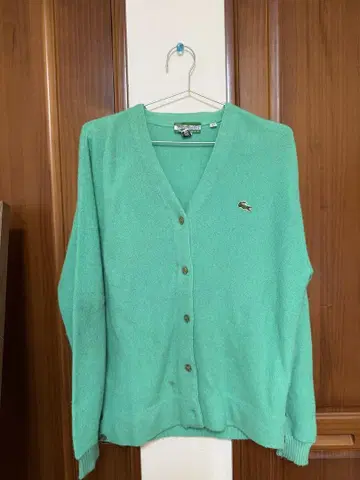 Haymaker 민트 그린 가디건 긴팔 LACOSTE