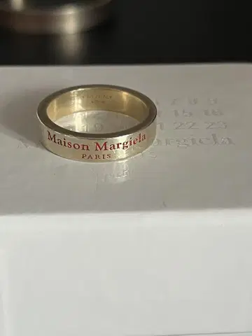 Maison Martin Margiera 반지 사이즈 7