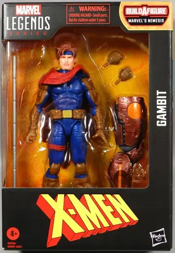 HASBRO BUILD A FIGURE GAMBIT