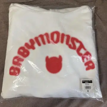 풀오버 후디 WHITE L BABYMONSTER