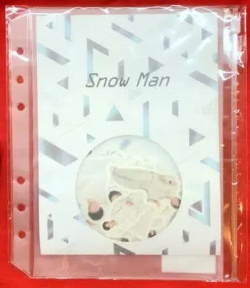 Snow Man 21년 포트레이트 시리즈 플레이크 씰