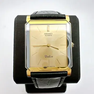 새상품급 작동품 SEIKO 세이코 돌체 남성용 손목시계 빈티지 골드