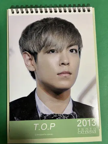BIGBANG TOP 사진 달력