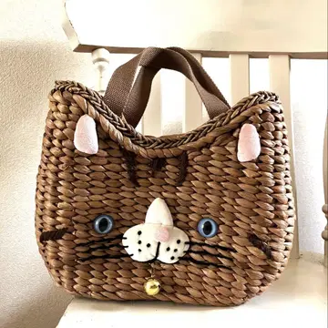 루토 고양이 바스켓백 기지트라